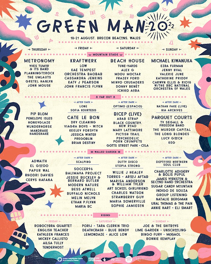 2023 Green Man Festival line up